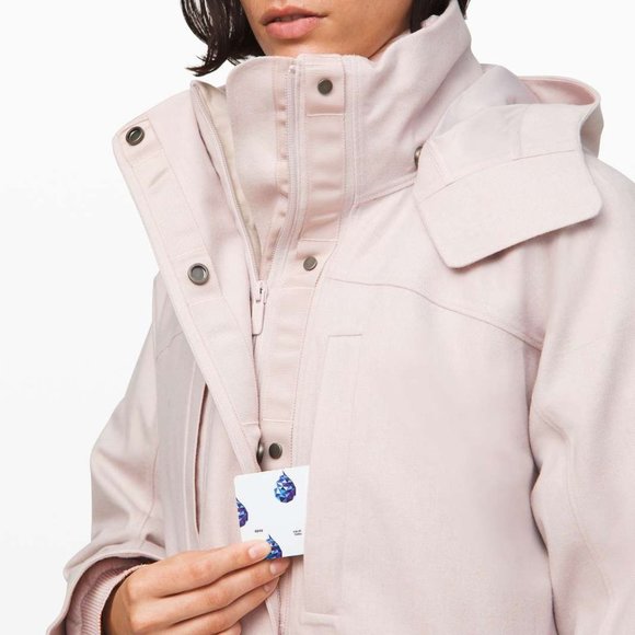 Like New Lululemon Roam Far Wool 3-In-1 Jacket - Picture 9 of 13